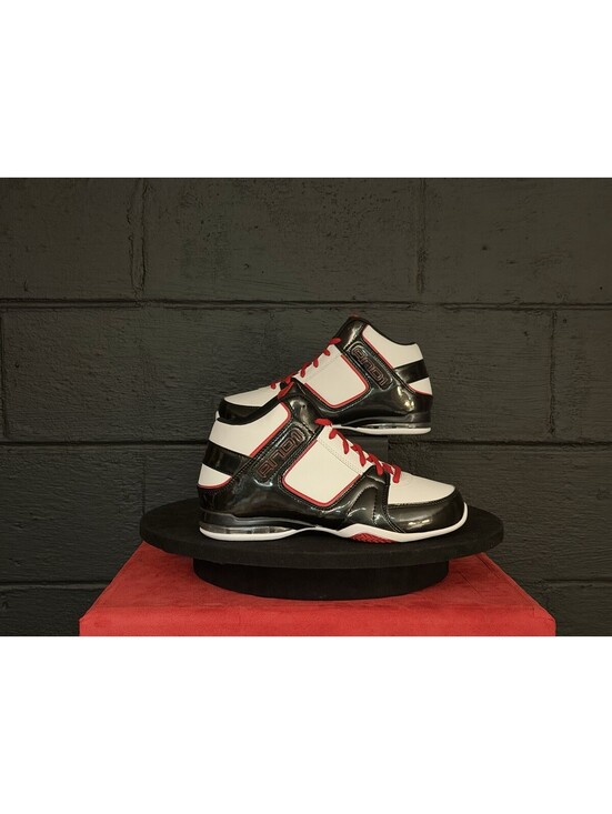 AND1 Total Assist Mid D1042MWBR Wht/Blk/Red US 8.5 Museum Grade OG Box Collector main image 7